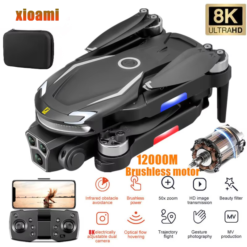 Drone Lidar - Nouveau V88 8K GPS professionnel évitement