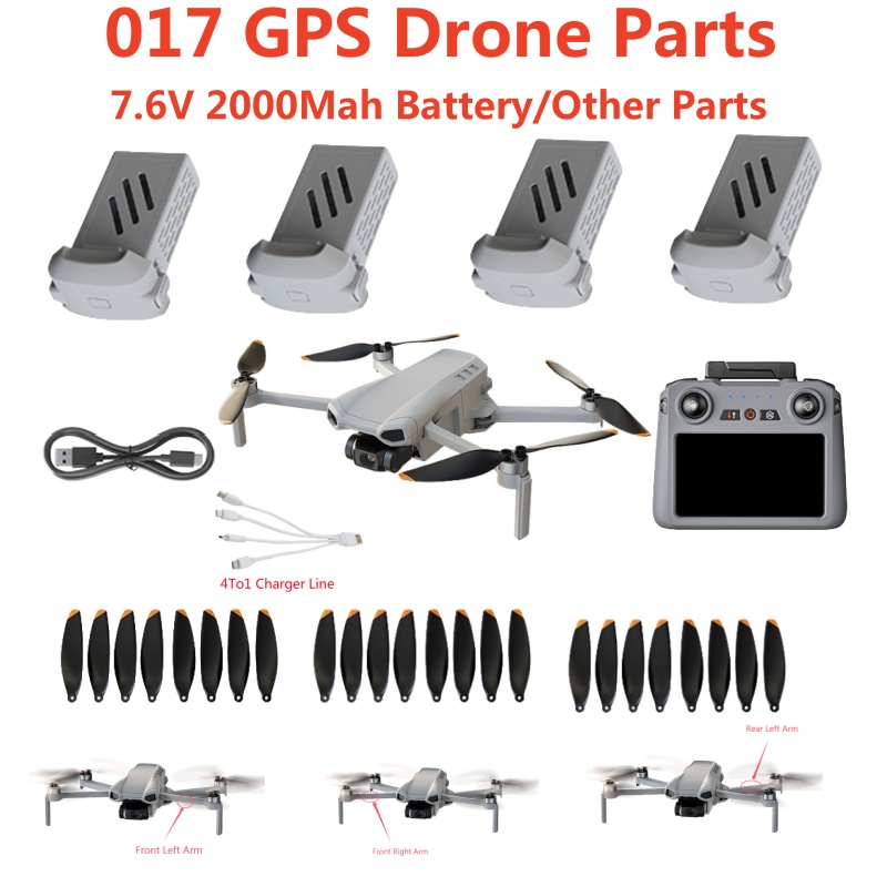 Drone Mapping - Batterie 7.6V 2000mAh pour drone GPS
