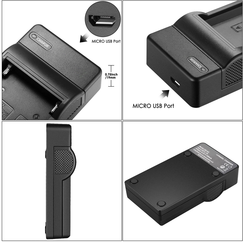 Chargeur USB pour Sony NP F550 - Canon Camera Eos R50 avis et prix