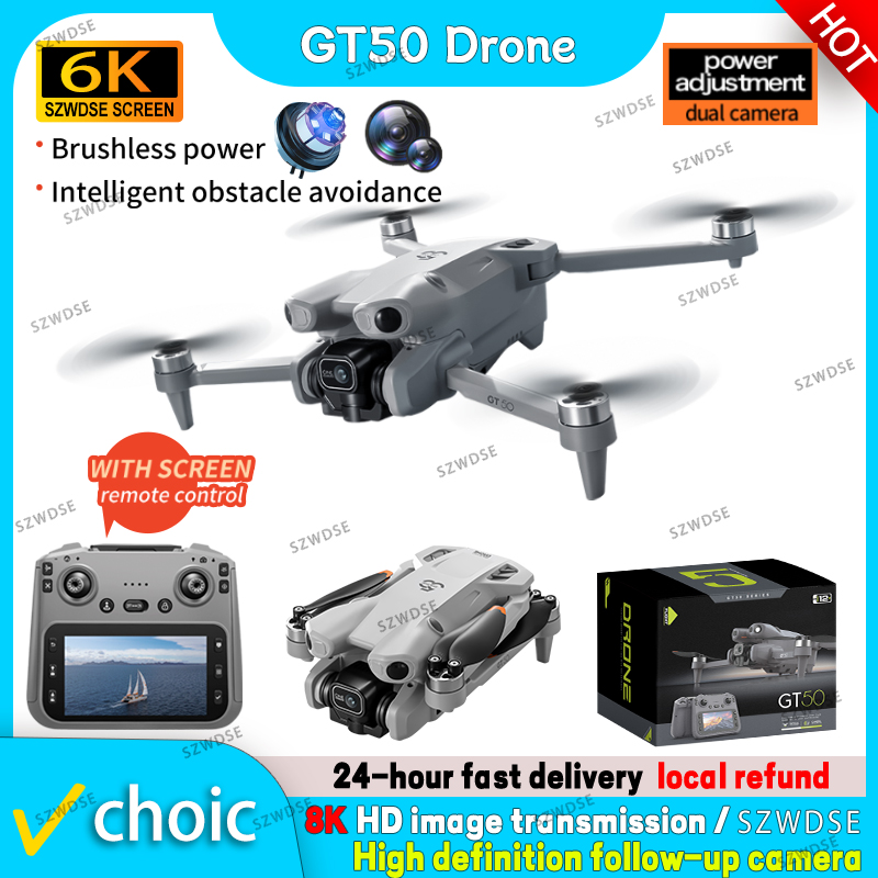 Nouveau drone RC GT50 PRO Mini - Drone Lidar avis et prix