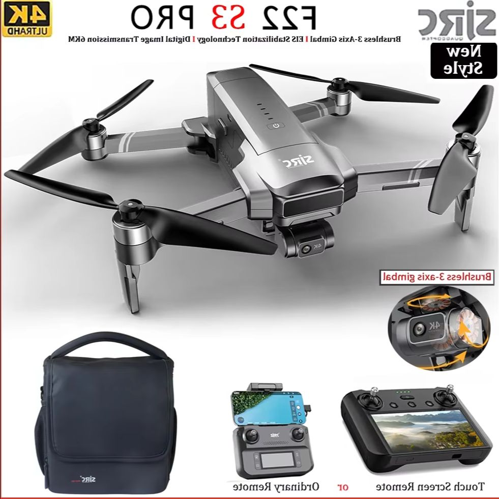Drone pliable SJRC F22 S3 pro  - Drone Lidar avis et prix