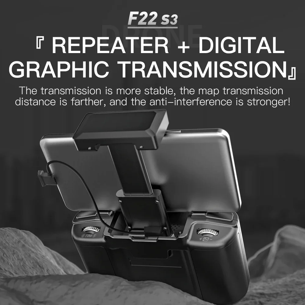 Drone pliable SJRC F22 S3 pro  - Drone Lidar avis et prix