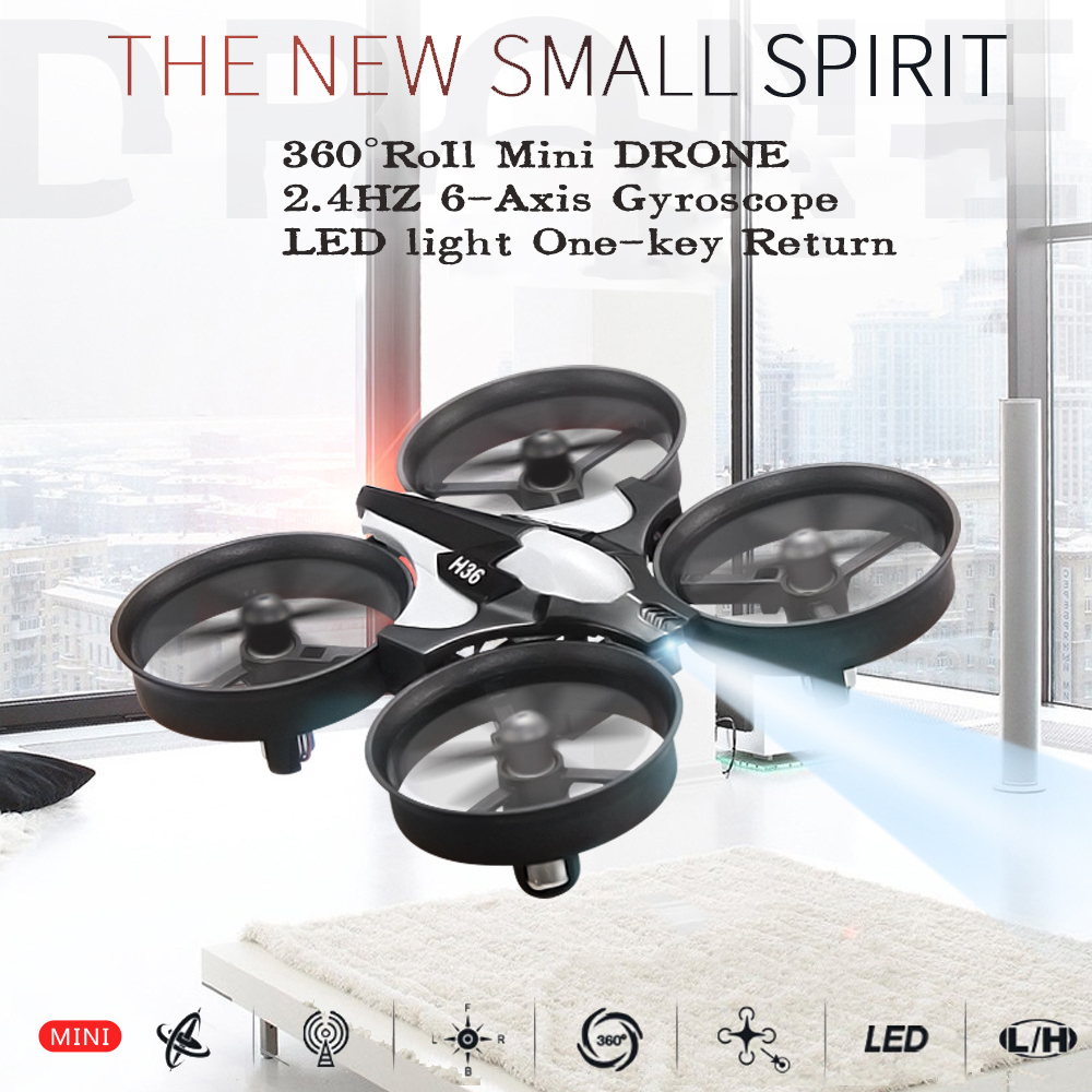 Mini drone JJRC H36 2.4G 6 axe - Drone Lidar avis et prix