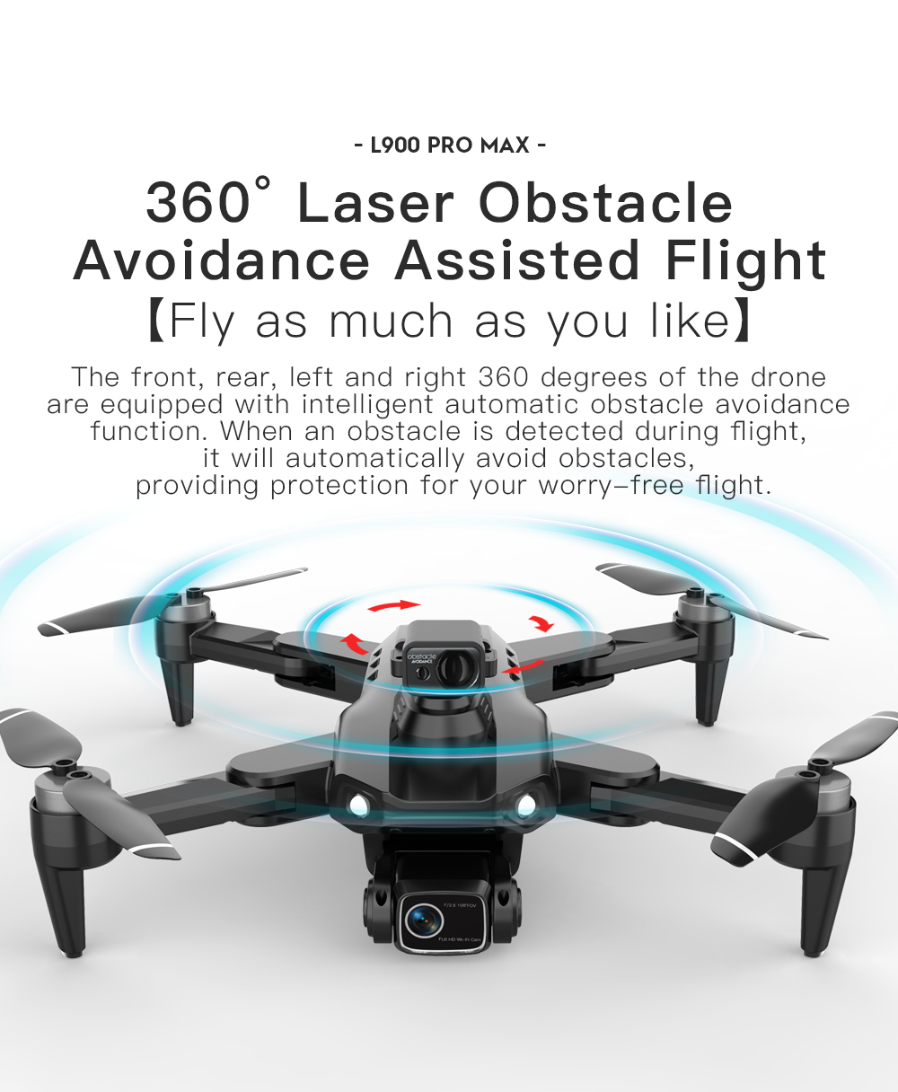 LYZRC L900 PRO MAX Laser évite - Drone Lidar avis et prix