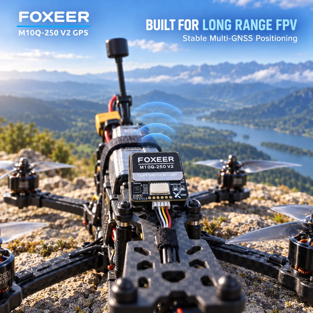 Module GPS FOXEER M10Q-250 V2  - Drone Mapping avis et prix